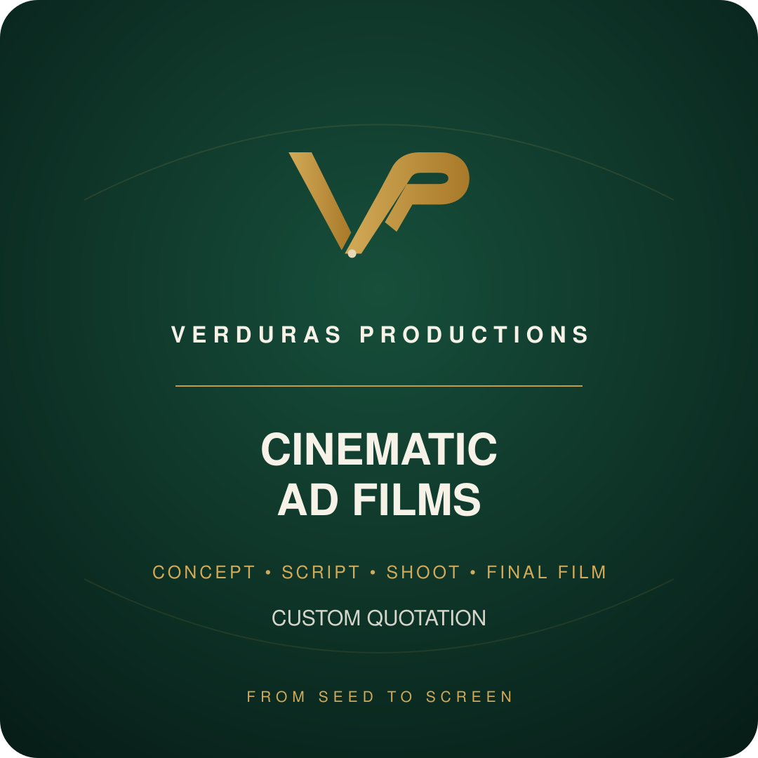 Cinematic advertisement film production